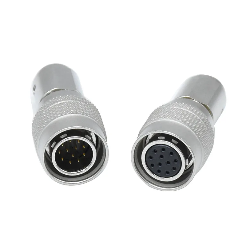 Waterproof Cable HR10A-7P-6S 4 6 7 10 12 Pin Industrial Camera Power Plug Female Male Aviation Connectors