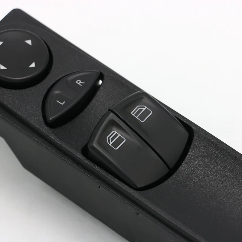 Front Left Power Window Switch For Mercedes Viano Vito W639 – 10-Pin, Black