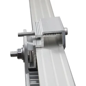 Aluminium Stainless Steel Micro Inverters Solar PV Clamp Fitting PV Module Frame Height From 28-50mm