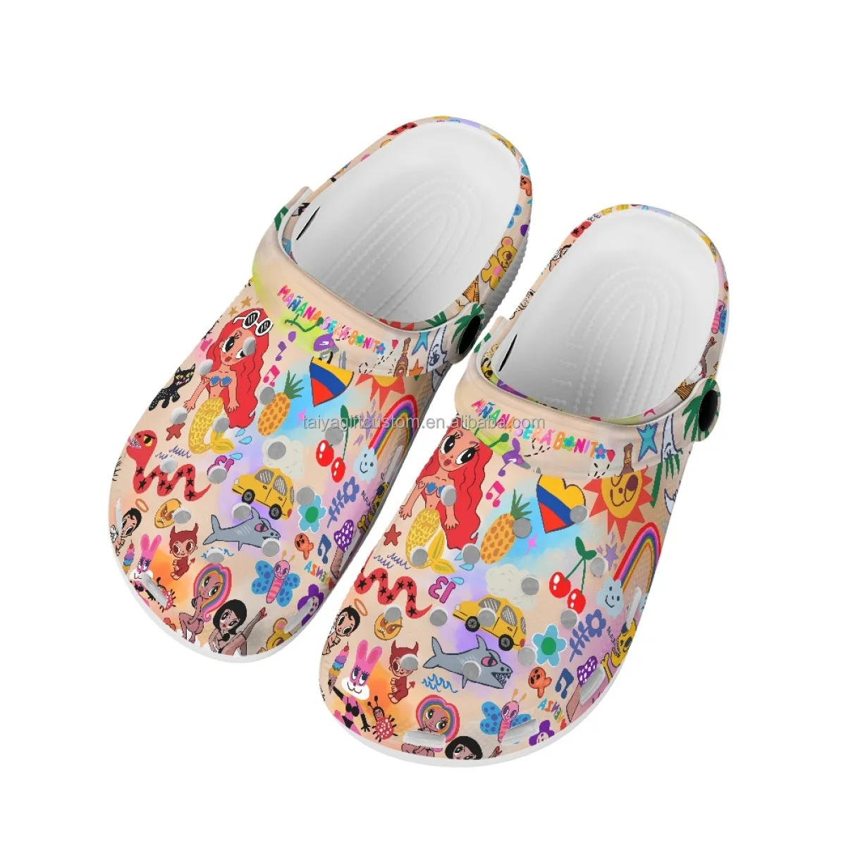 Karol G Garden Clogs Shoes Slippers Sandals Non-slip Hole Clogs Shoes ...