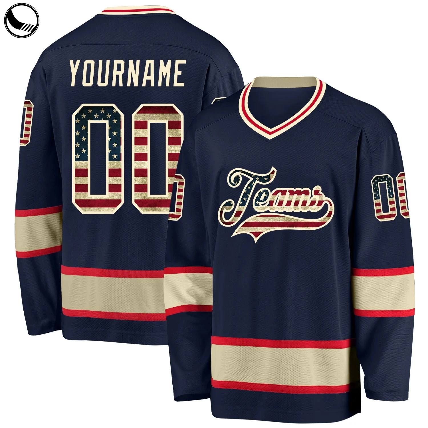 BETHERIVAL 200 GSM Mesh Fabric High Breathable Team Brand Custom Hockey Shirt Sublimation Embroidery Ice Hockey Jersey