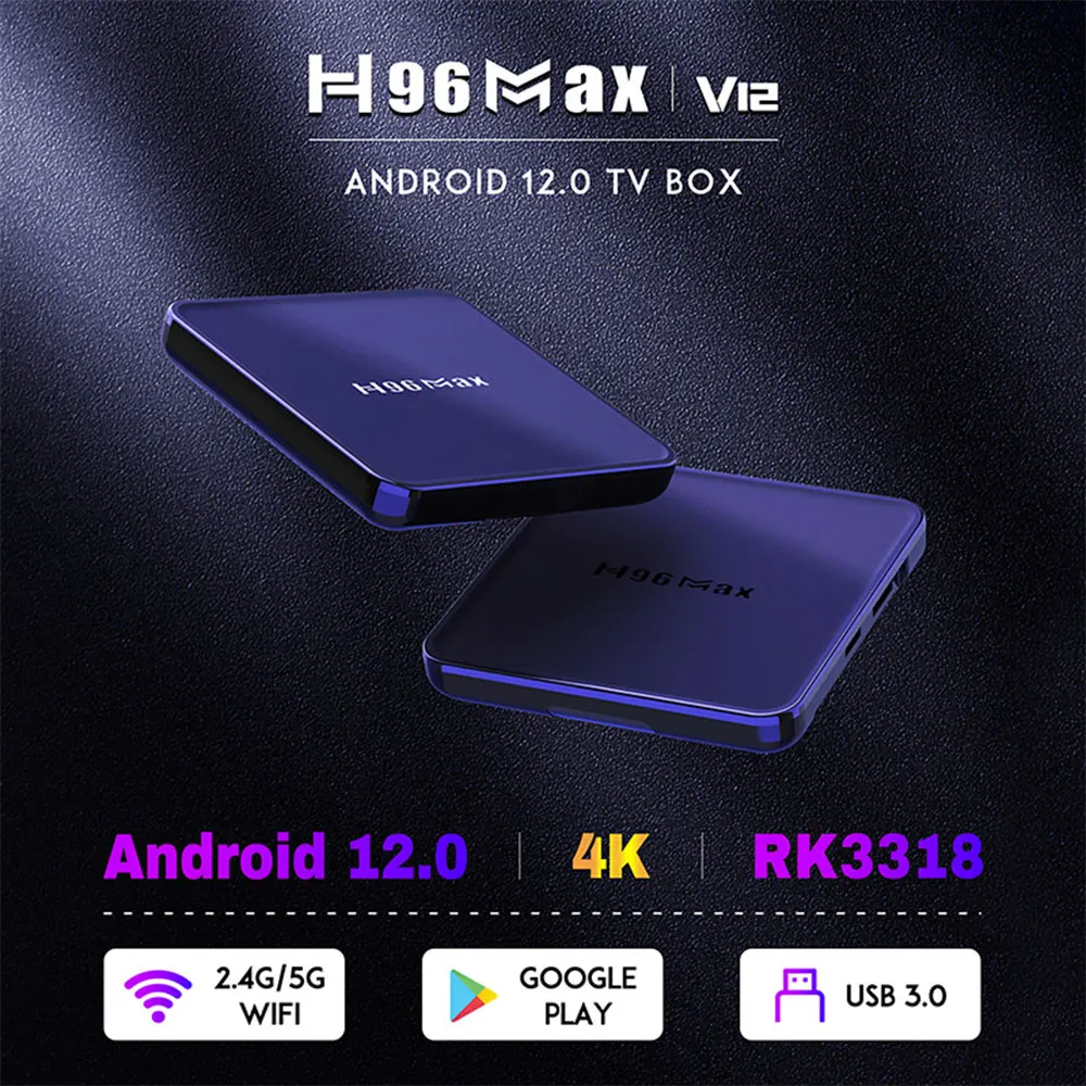 LEMFO H96 Max X4 Amlogic S905X4 Smart TV Box 8K H96Max Android 11 TV Box  4GB 32GB 64GB 8K AV1 2.4GHZ 5GHZ Wifi 2022 Android 11.0