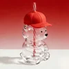 Little bear cup-baseball cap design-deep red