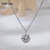 10K White Gold + Round