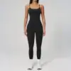 Chaleco negro+leggings