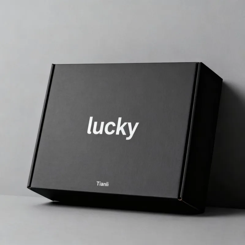 ISO9001 Rectangular Corrugated Gift Box for Dress Flexography silver Stamping Apparel Box High Quality Men's Suit Packaging Box