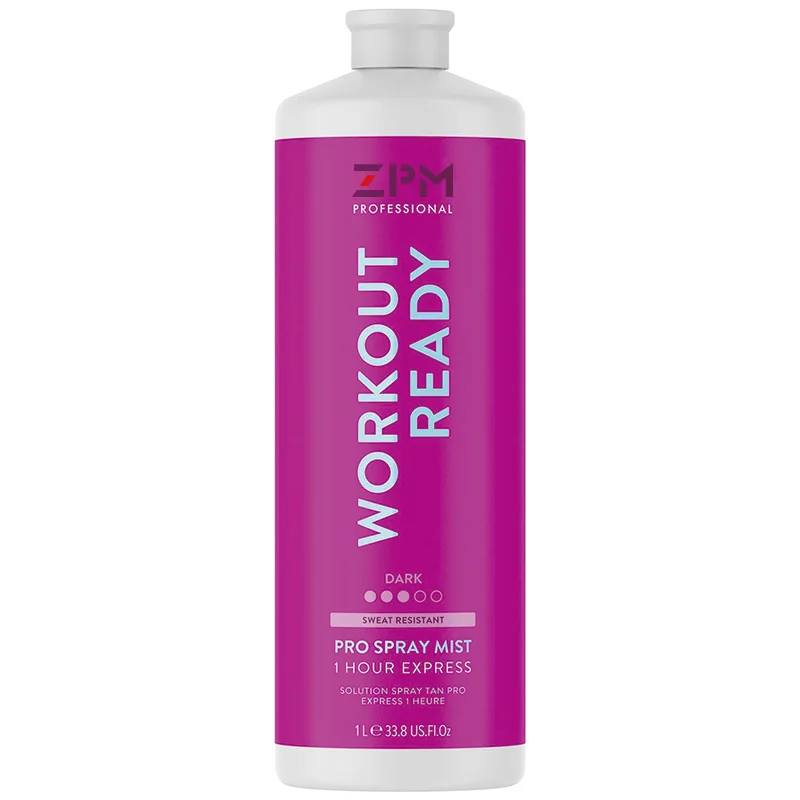Spray Tan Solution Workout Ready Pro Spray Mist Salon Professional 1 Hour Express Tanning Solution