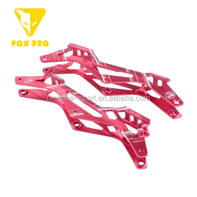 Professional Inline Carbon Speed Skate Integrated CNC Aluminium Frame 3x100mm