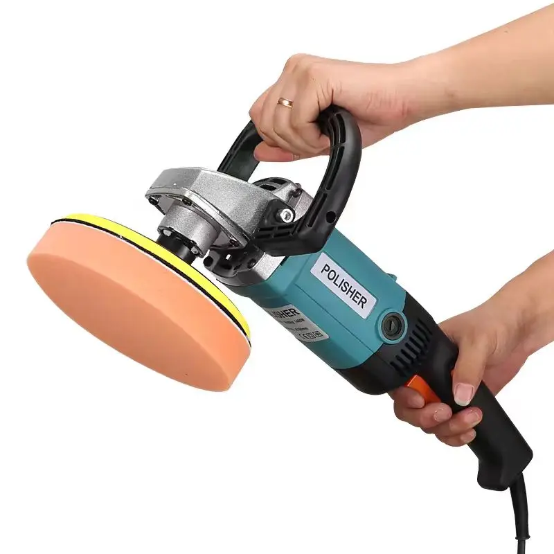 High-Power Adjustable Rotary Electric Orbital Polisher Industrial Multifunctional Car Waxing Glazing Tools Polishing Machine