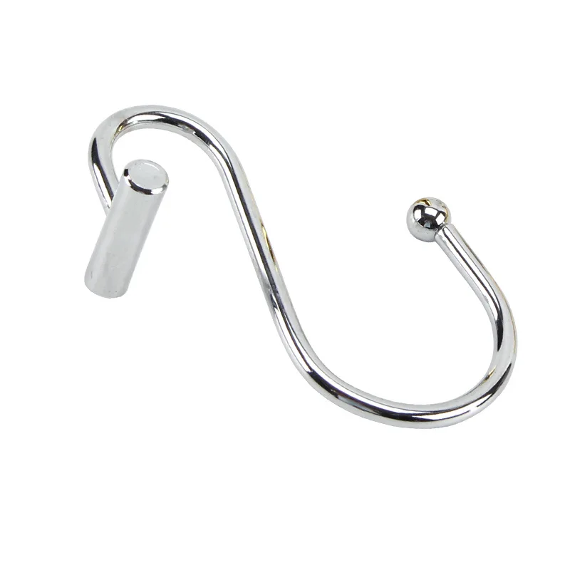 S-novelty hooks Stainless steel color multifunctional bathroom towel S door hanging novelty hooks S