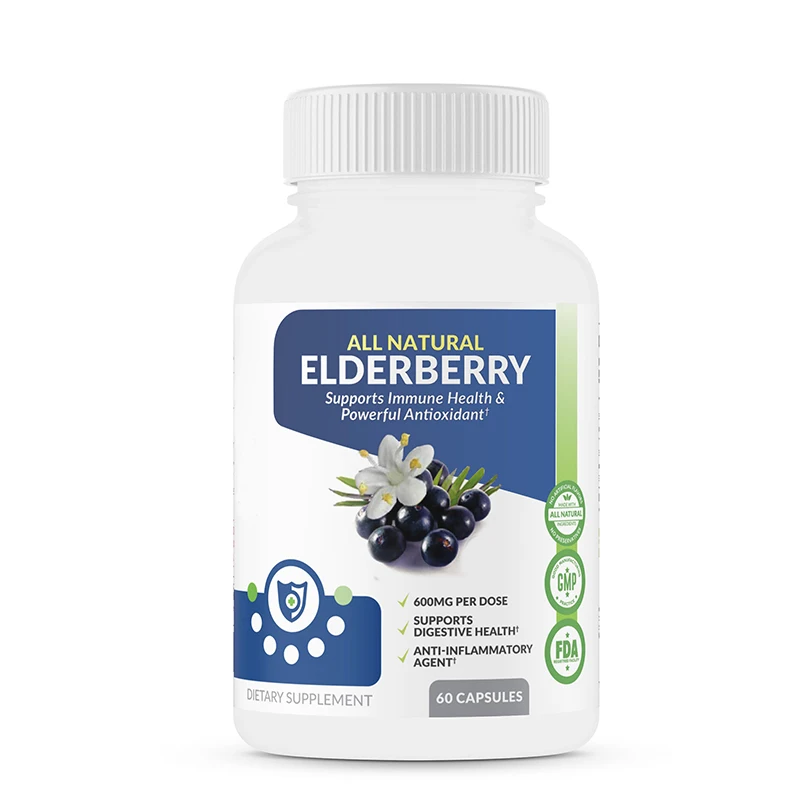 Биофлавоноиды в аптеке. Elderberry капсулы.