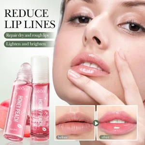 Hot Selling Repair Dry Lip Care Transparent Moisturizing Nourish Waterproof Long Lasting Peach Oil Hydea Nourish Lip Oil
