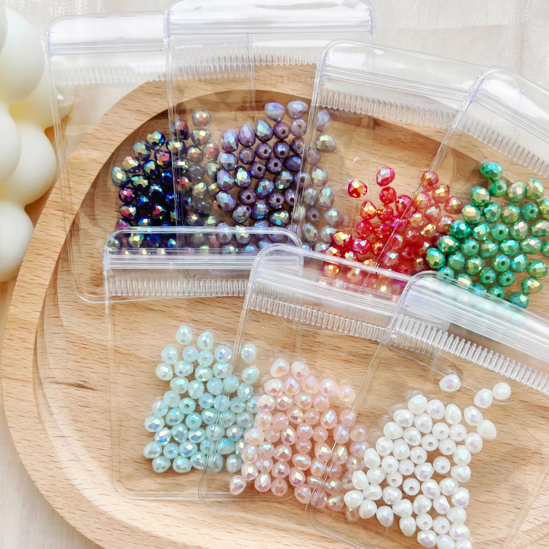 Hot Sale Crystal Beads Wholesale Bulk Colorful Section Loose