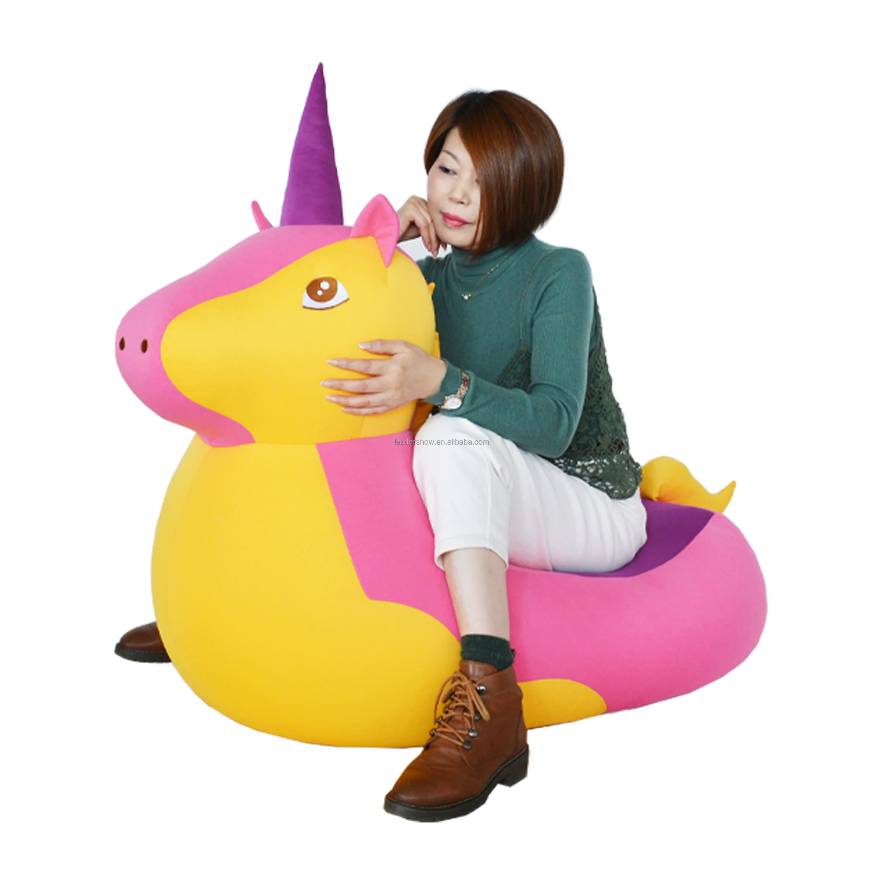 Custom Lazy Big Bean Bag Sack Living Room Furniture Round Bean Bag