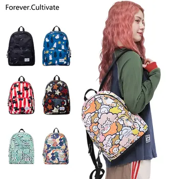 Fashionable Bohemian Mini Backpack for Women Cute Printed Lightweight Water-Resistant Polyester for Outdoor Leisure & Daily Use