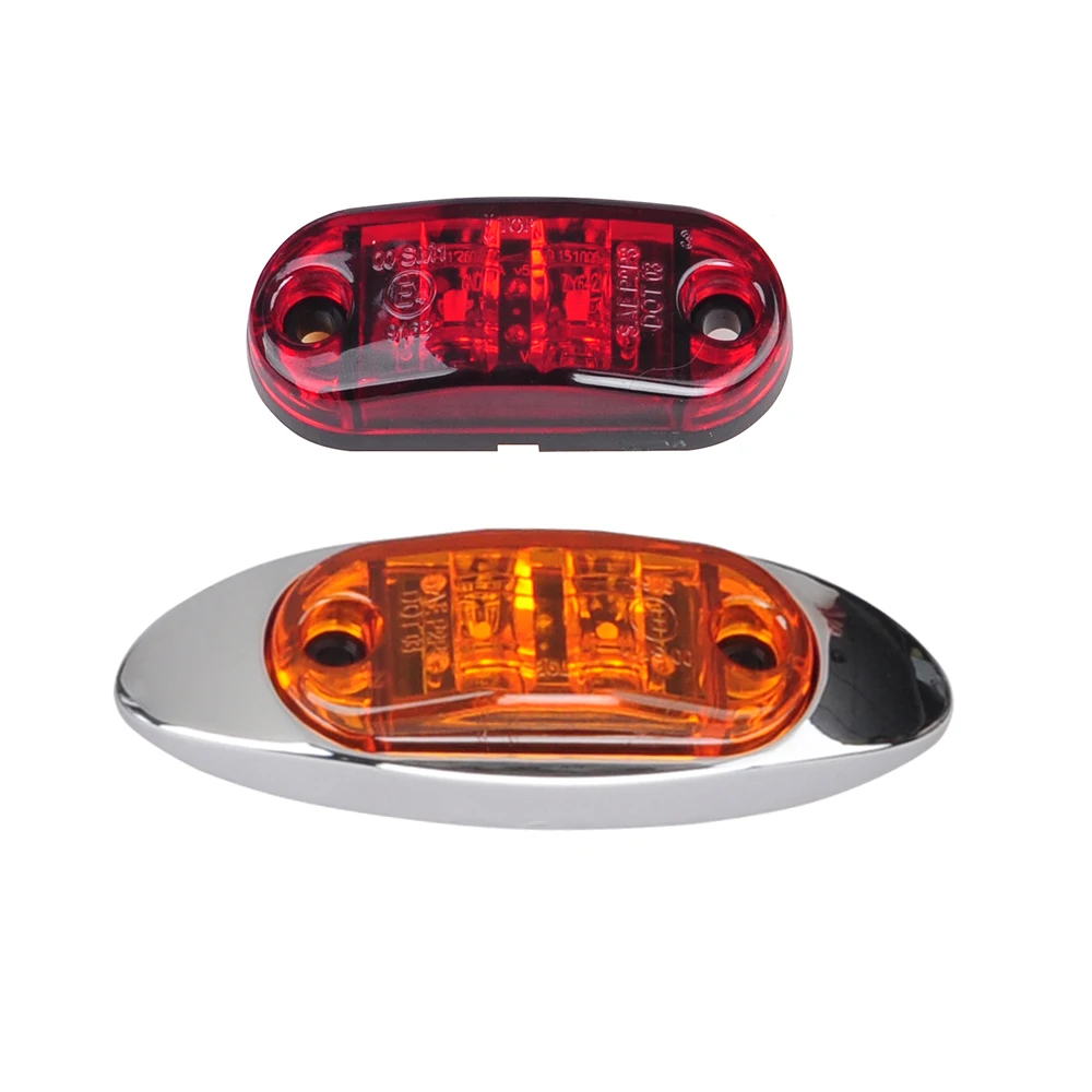 Truck-Lite® 21275R - 21 Series 2x6 Red Rectangular Bolt-on Mount LED Clearance Marker Light