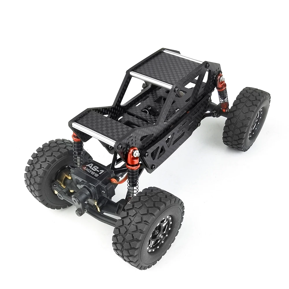 Carbon Fiber Buggy Frame Roll Cage Body Shell For 1/24 Scx24 Upgrade