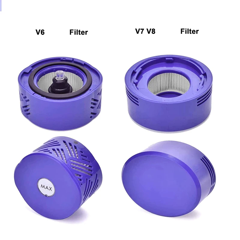 Vacuum Pre And Post Filters Replacement Compatible With Dysons V6 V7 V8