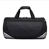 Black silver cheap gym bag sport bag