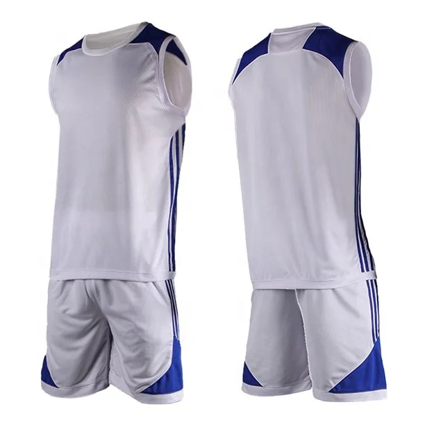 Basketball Jersey uniform set Wear Clothes White Sublimation  Customized