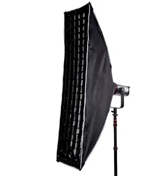 Triopo Softbox KD2 30x120cm Rectangular Softbox with Quick Release Pressing Design Bowens Mount for Studio Light detail image