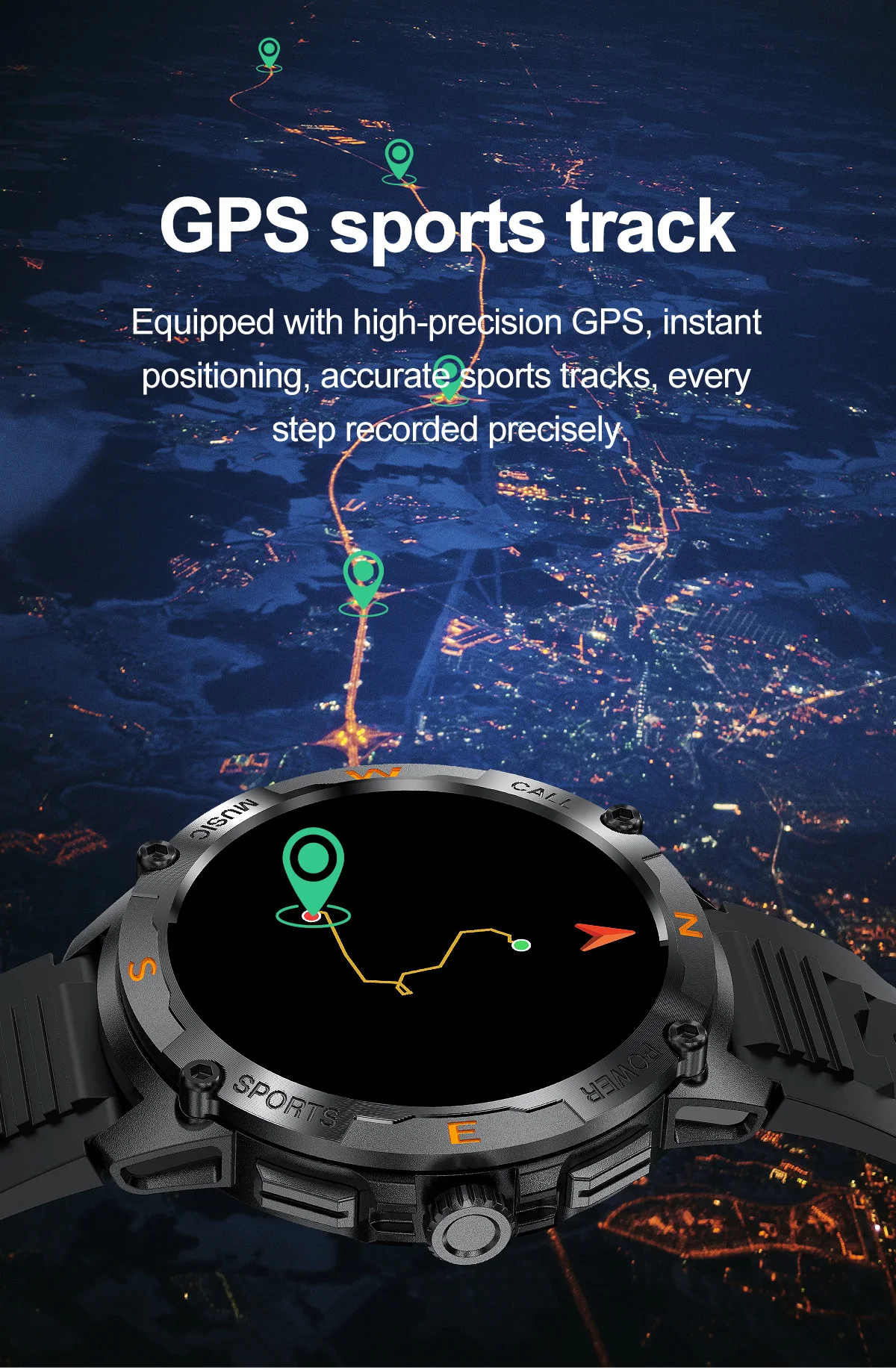2025 Qw76 Gps Smartwatch Bt Call 1.43inch Amoled Screen Waterproof Outdoor Sport Heart Rate Gps Relojes Smart Watch For Men - Buy Smart Watch For Men relojes Inteligentes gps Smart Watch
