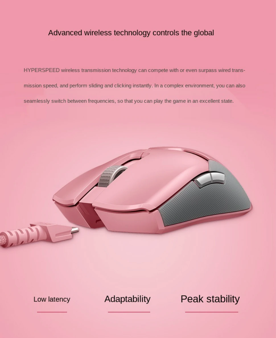Razer Viper Ultimate 2.4ghz Wireless Mouse - 20000 DPI