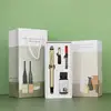 Stylo plume doré + accessoires de plume dissimulée