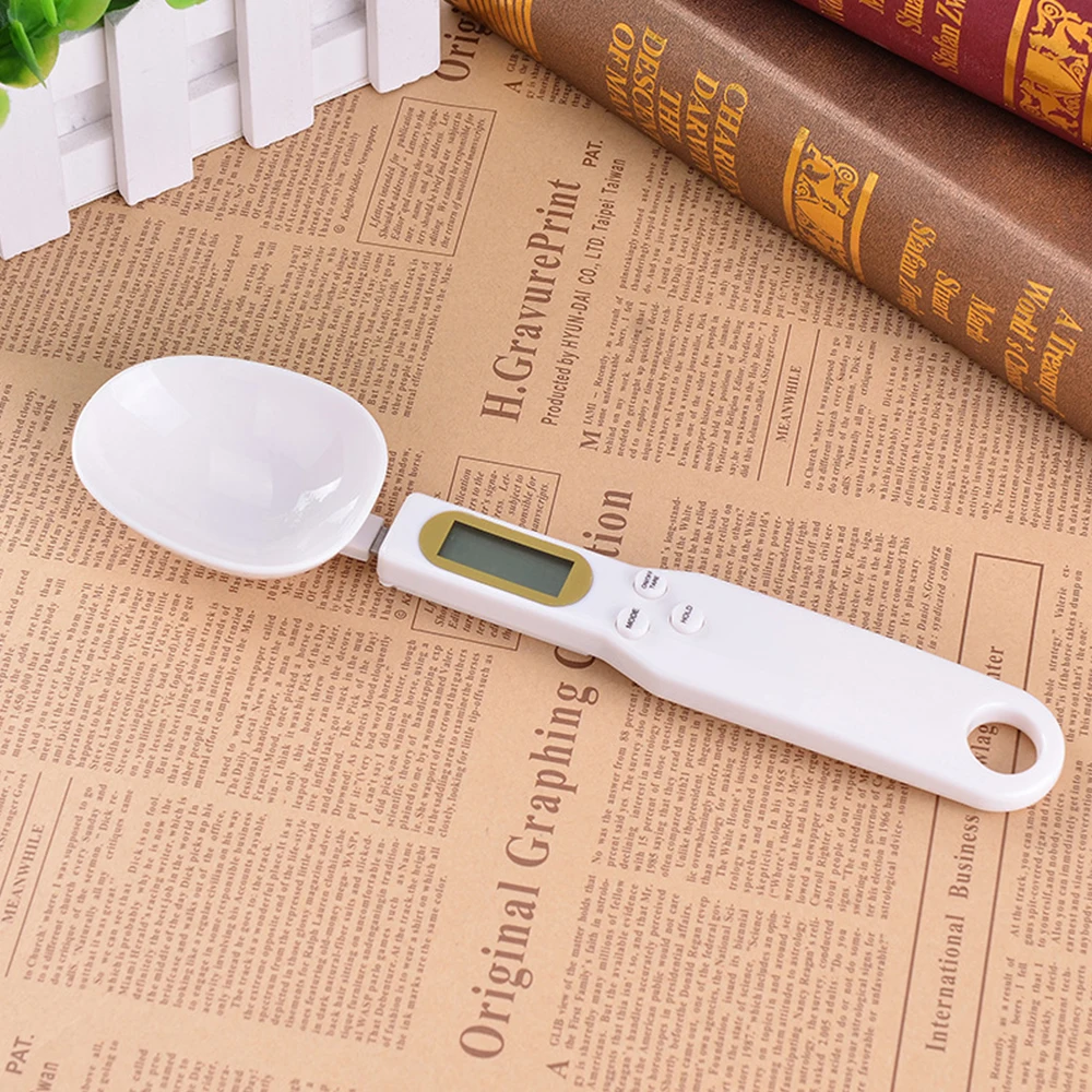 Electronic Measuring Spoons Digital Kitchen Spoon Scale, 500g/0.1g, Digital  Display Accurate Detachable Measuring Cup with Tare for Kitchen and Lab