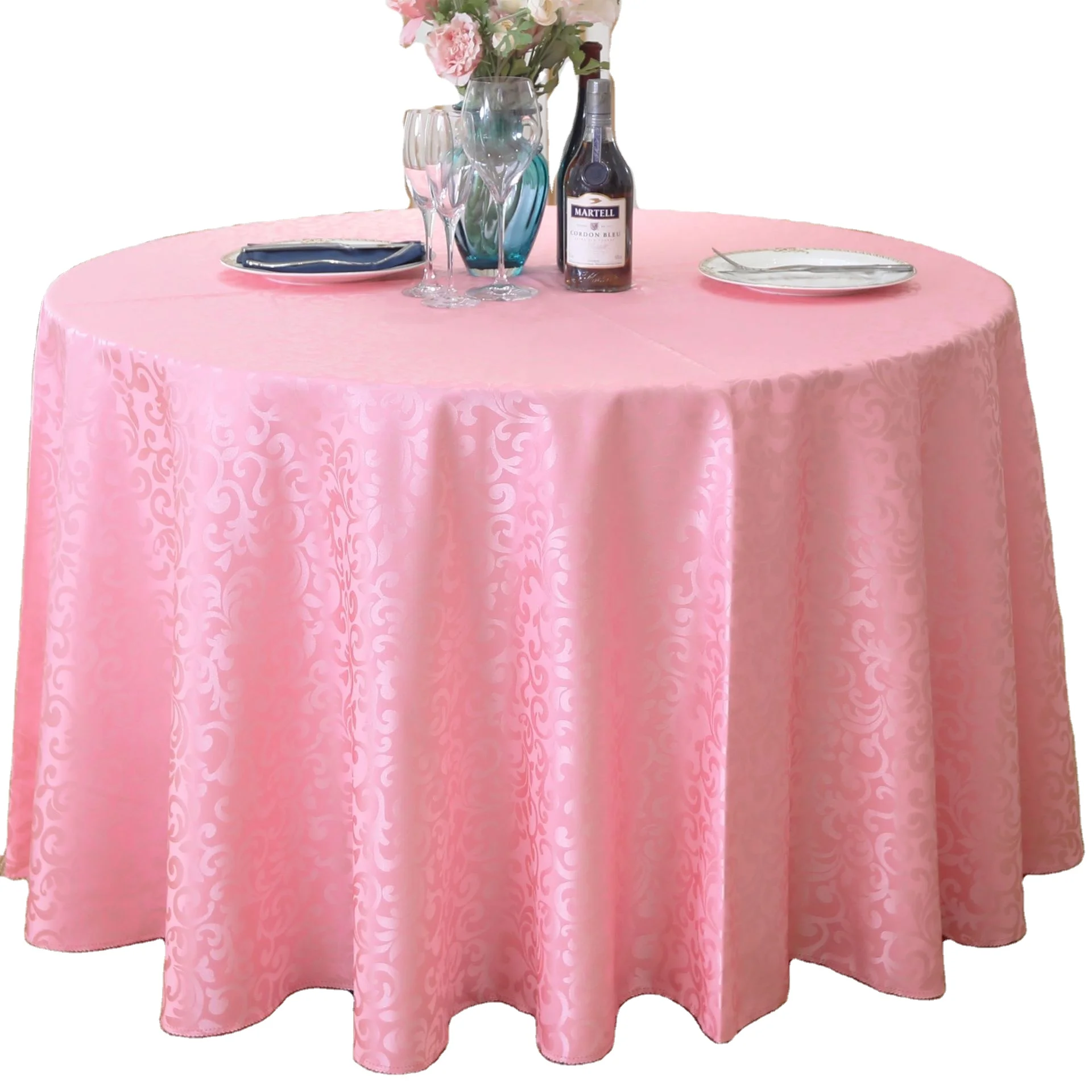 Satin Tablecloth White Black Solid Color for Wedding Birthday Party Table Cover Round Table Cloth Home Decor