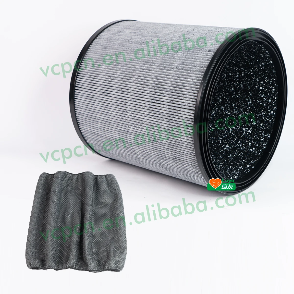 2 Filtri Carbone Attivi Per Vorwerk Folletto Tiger VT260 - Ricambio Aspirapolvere