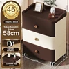 Armoire à tiroirs larges à 45 côtés