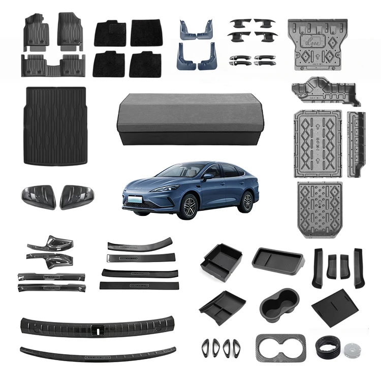 For BYD Seal 05 DMI Accessories Floor Mat Rear Trunk Mat Mudguard Door Sill Guard Rear Trunk Armrest Storage Box Window Visor