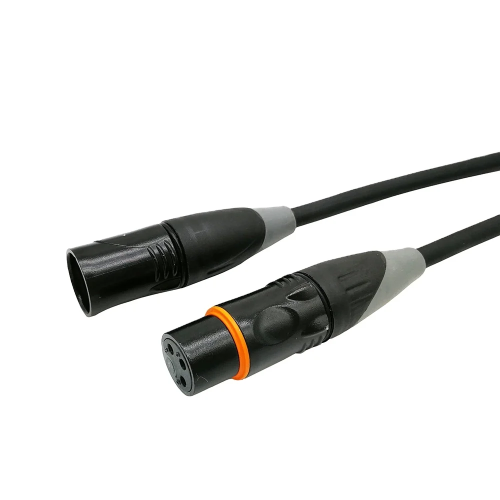 DMX 512 Stage Lighting System 110 Ohms Impedance 3 Pin XLR Male to Female Signal Cable DMX Lighting Cable