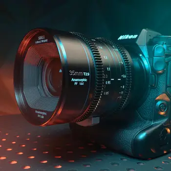 SIRUI 35mm T2.9 1.6X Full-Frame Anamorphic Lens Cinema Lens (RF Mount) detail image
