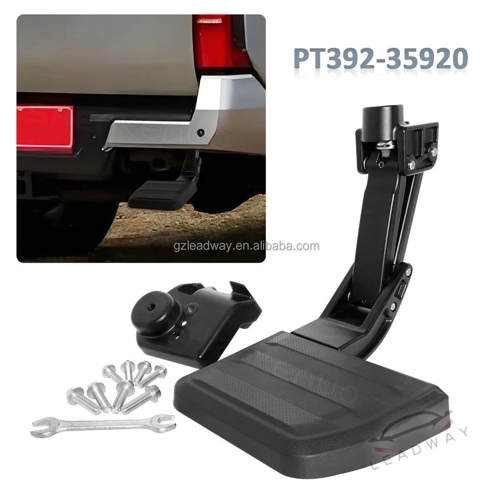 Aluminum Black Easy Step Luxury Tacoma 2024-2026 Pickup Truck Rear ...