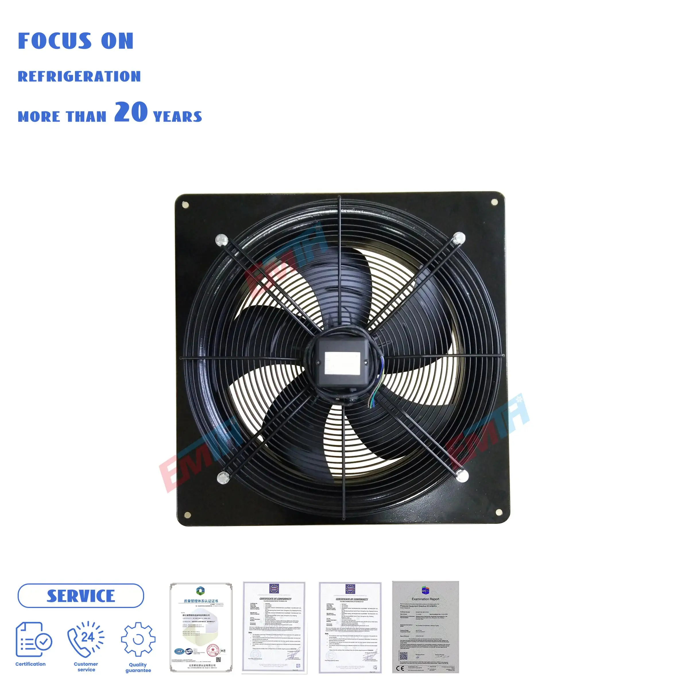Chinese Factory External Rotor Axial Fan Ac Tube Axial Blower Fan