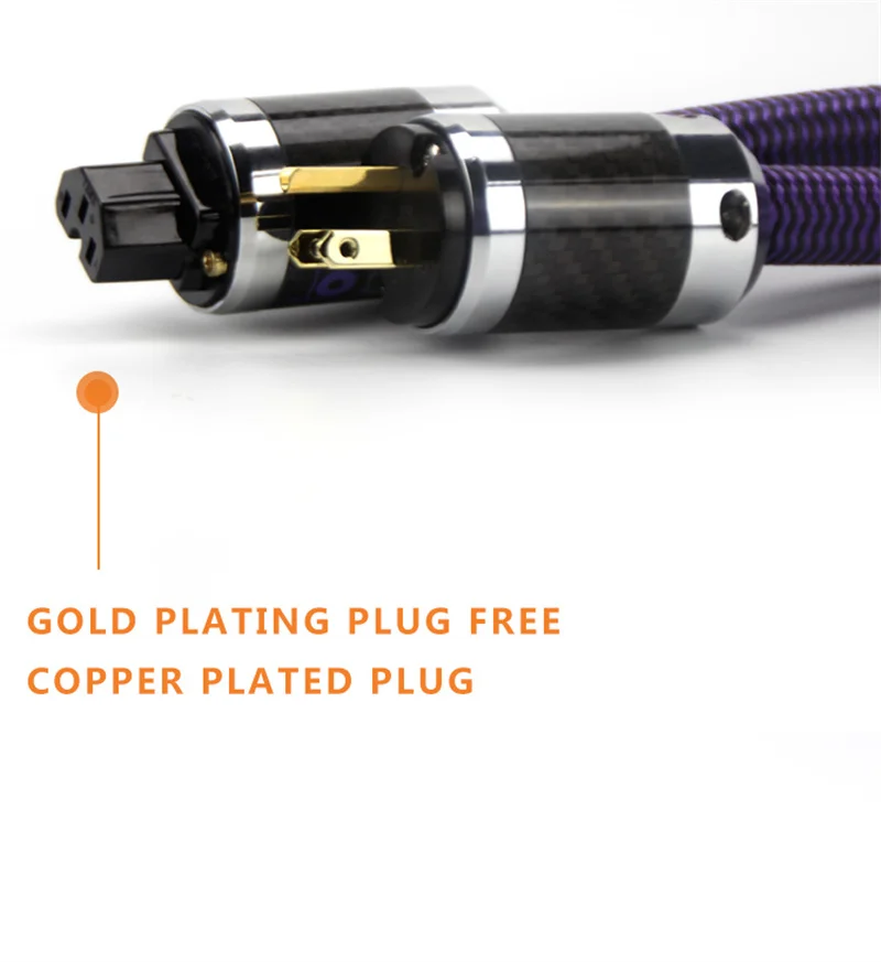 Hifi Audiophile Xlo Ac Power Cable Cd Amplifier Audio Cable Ofc Power