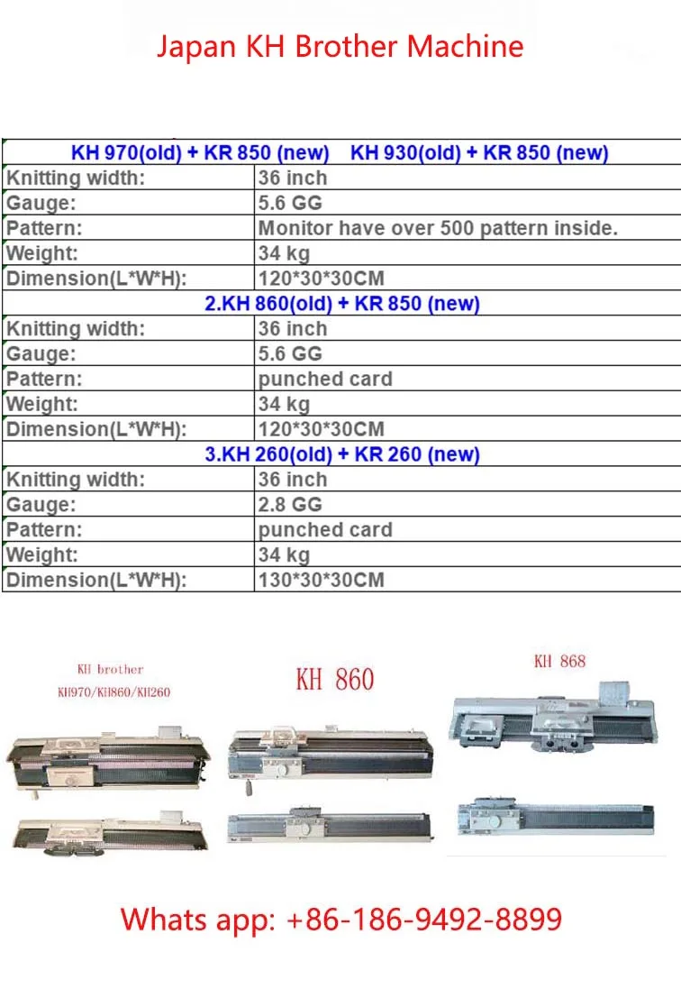 Manual Hand Driven Flat Knitting Machine Sweater Stoll Silver Reed Kh