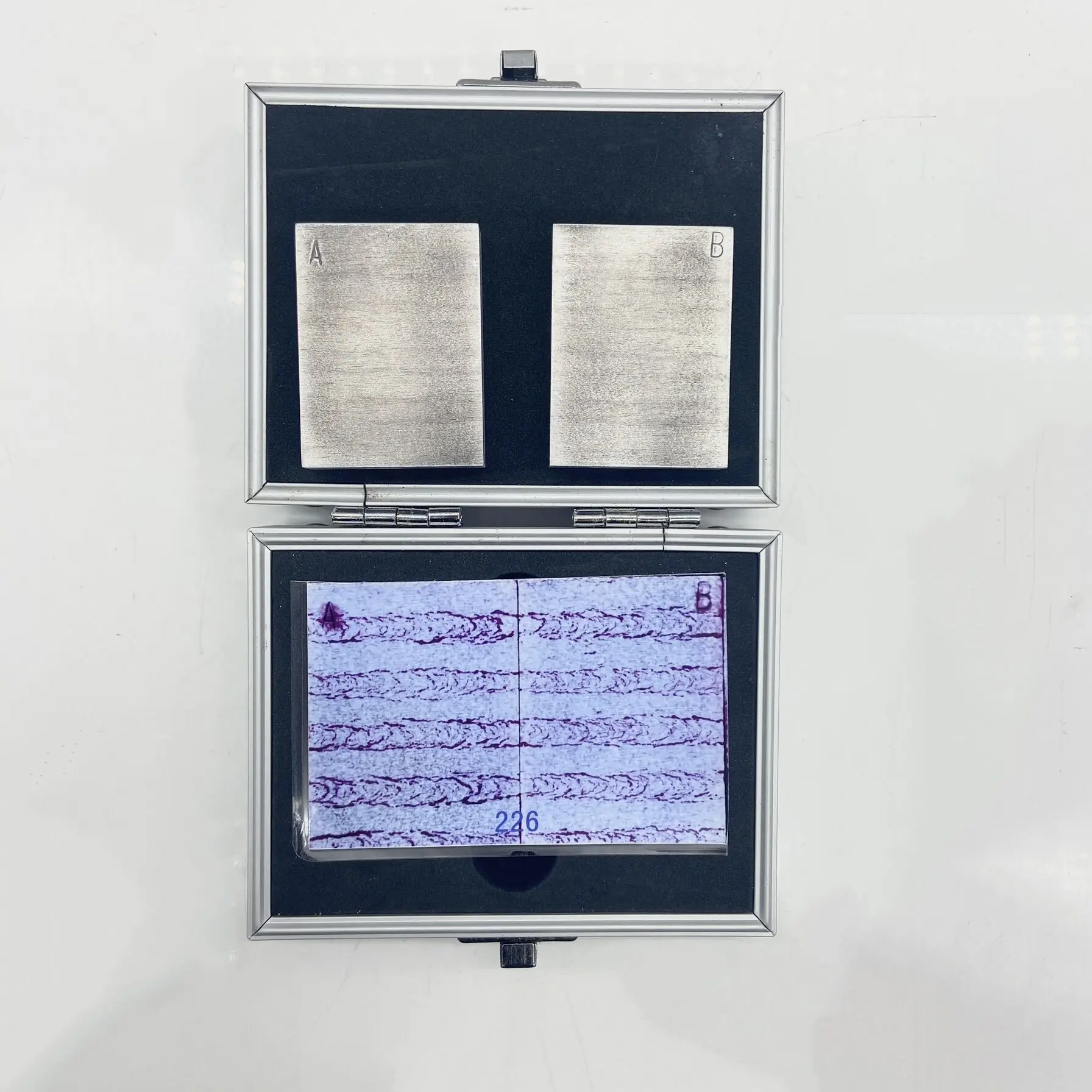 Testing Ym Solution Calibration Block Penetrant Testing Specimen YM-A - Aluminum Alloy ...