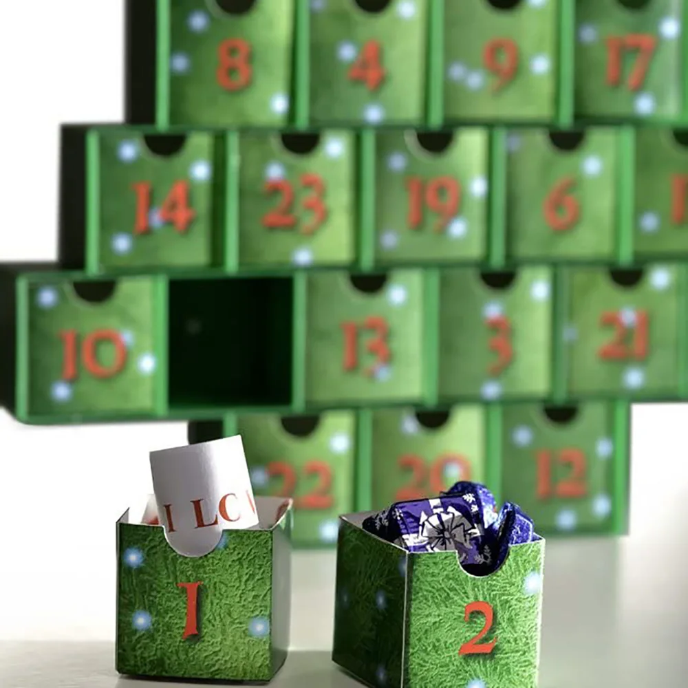 Luxury Custom Baby Keepsake Box - Advent Calendar Packaging