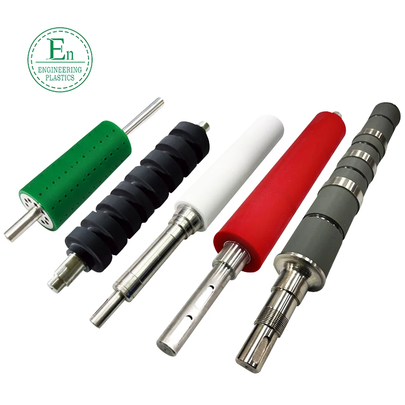 PU Encapsulated Type Can Be Used for Printing and Papermaking Impact Resistance Polyurethane Guide Roller