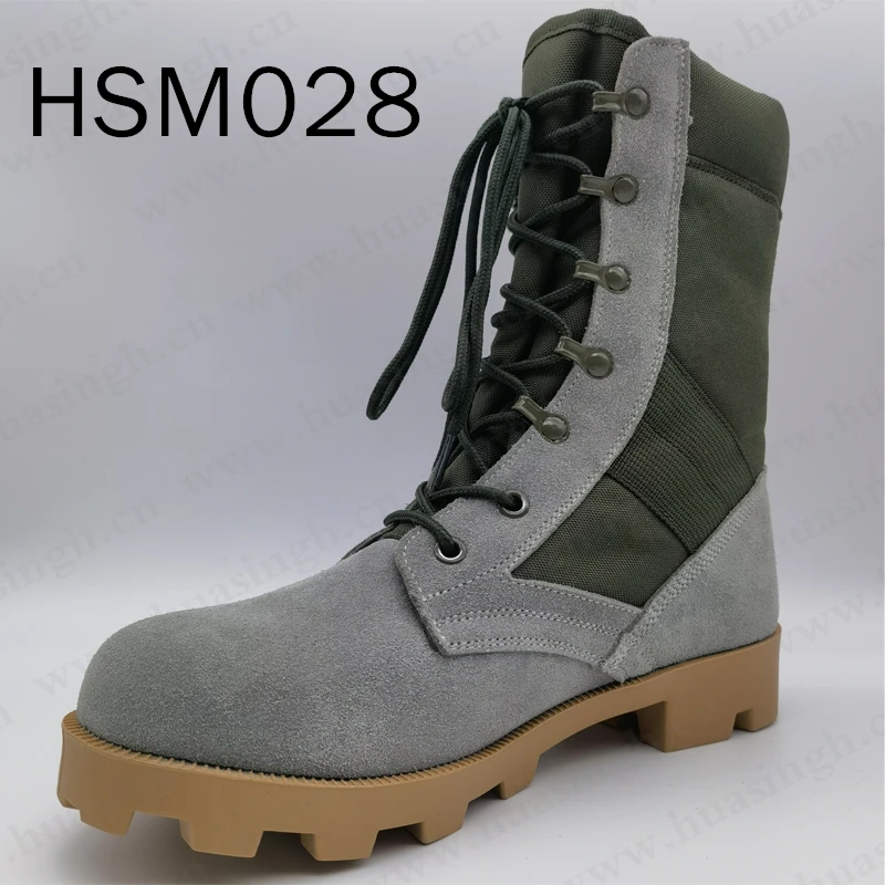 WCY green Suede Leather +nylon Original Altama Jungle Hunting Boots for Tropical Weather
