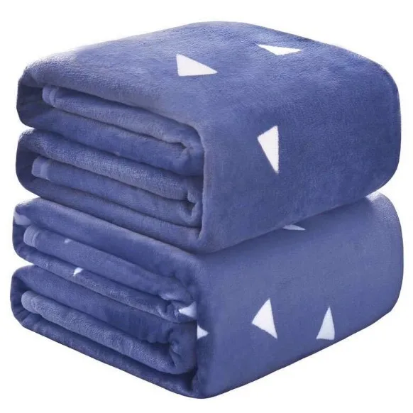 Детское фланелевое одеяло из плотного кораллового флиса с принтом на заказ