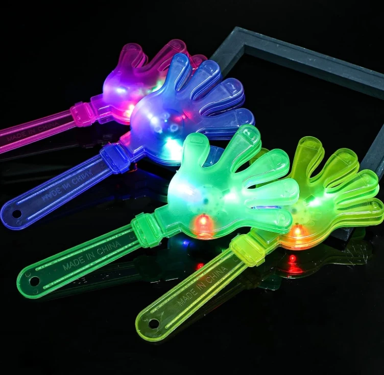 Nx Supplier Luminous Clapping Giant Green Flashing Hand Clapper Led ...