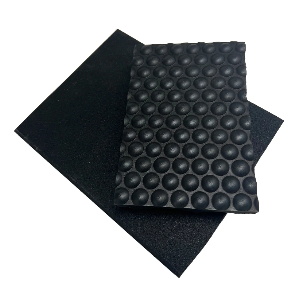 Compressed Natural Textured Vulcanized Neoprene EPDM Silicone Rubber Sheets