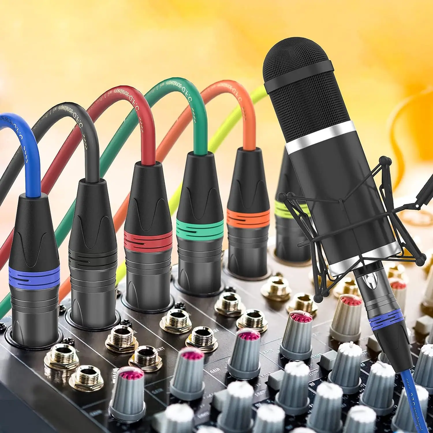 Excellent Quality 3m 3pin Xlr Microphone Cable Xlr To Xlr Cable