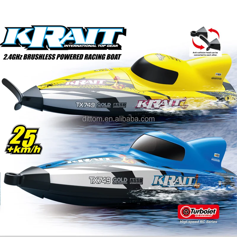 TX749 RC High Speed Vortex Jet Boat - 2.4G Brushless Racing