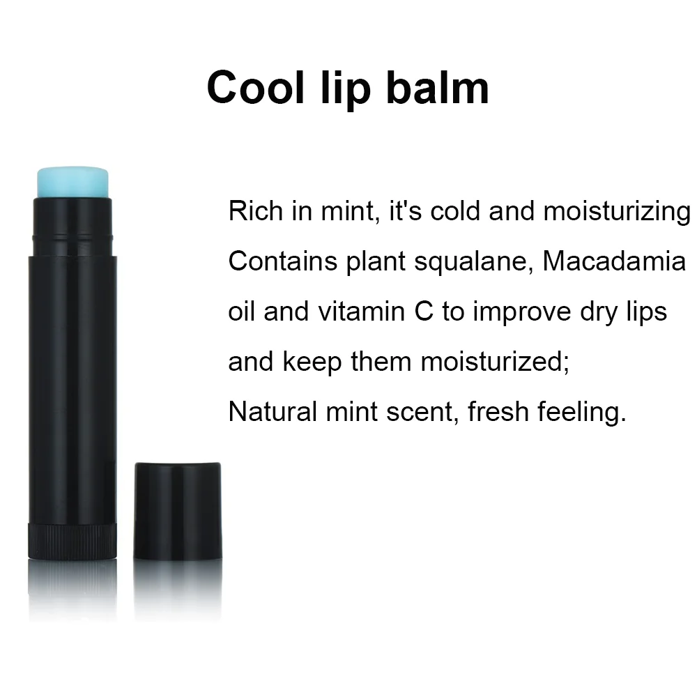 Customized Lip Balm Packaging Mint SPF Vitamin C Lip Balm Private Label