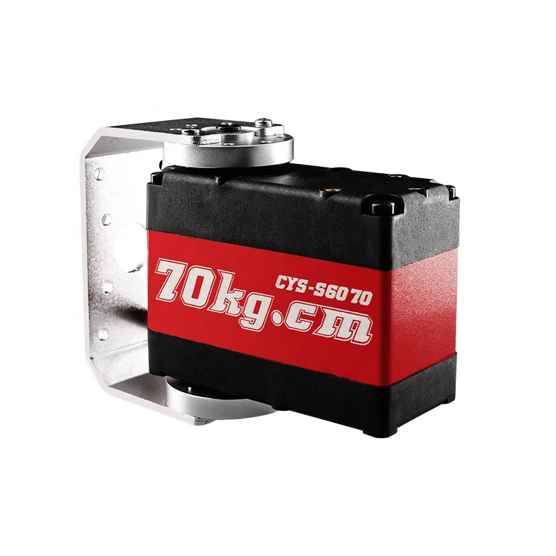 Supersonic  70KG 360 Degree Continuous Rotation High Precision Steel Gear Digital Standard Servo for Robot Arm
